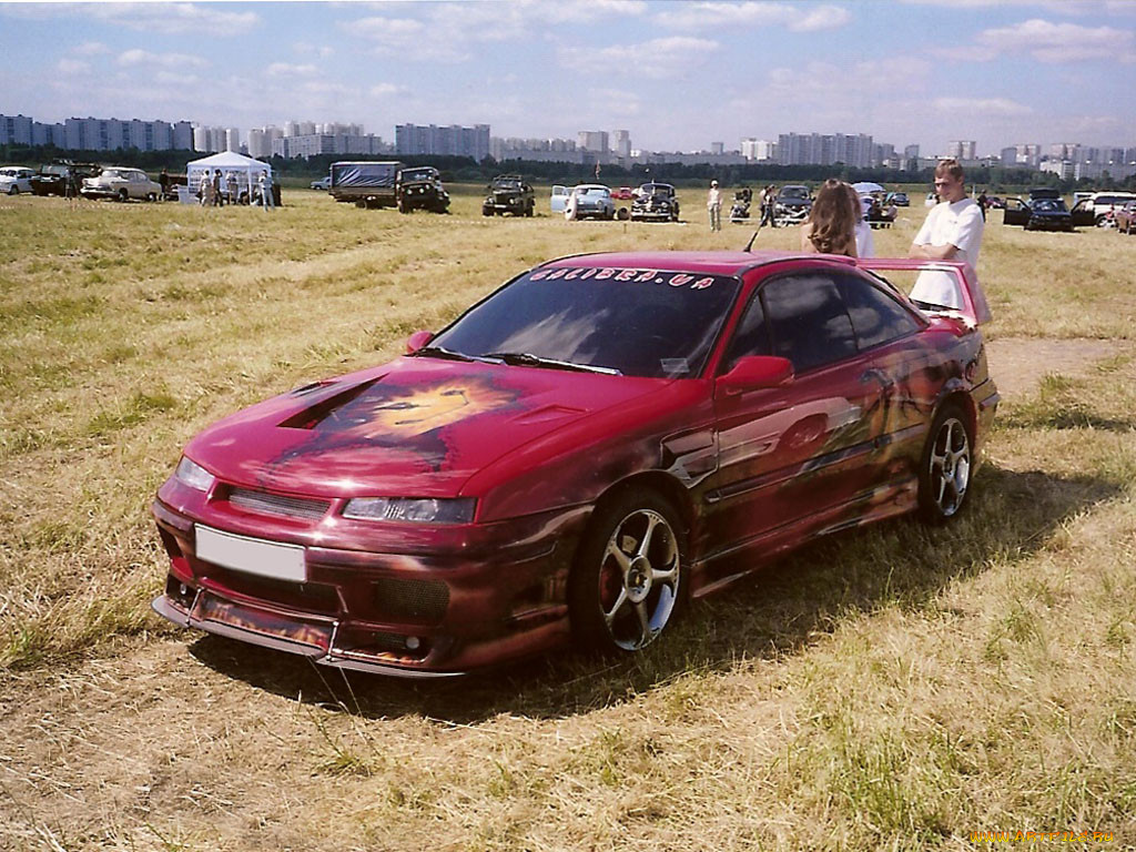 opel, calibra, 